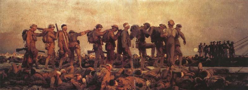 John Singer Sargent Gassed France oil painting art